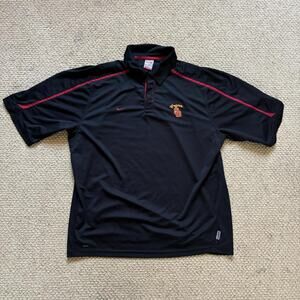 Vintage nike dri fit usc trojans polo XL